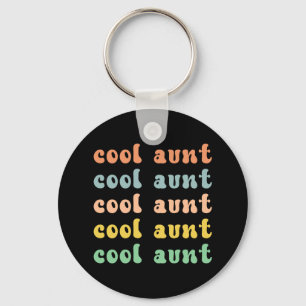 Cool Tante Modernes Retro Niedliche Geschenke für Schlüsselanhänger