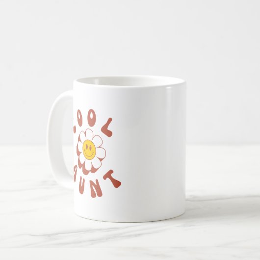 Cool Tante Smile Tasse (Vorderseite Links)