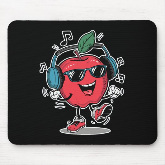 Cool Tanzappel Mousepad (Vorne)