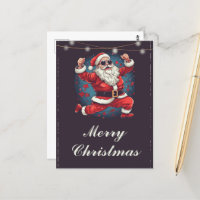 Cool tanzende Santa Claus Illustration