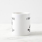 Cool Tapdance Entwürfe Kaffeetasse (Mittel)