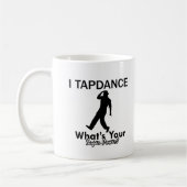 Cool Tapdance Entwürfe Kaffeetasse (Links)