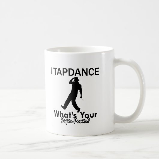 Cool Tapdance Entwürfe Kaffeetasse (Rechts)