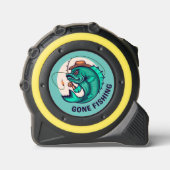 Cool! Tape Measure - Gone Fishing - Jumping Fish Maßband (Vorderseite)