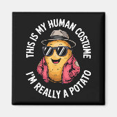 Cool Tato Novelty For Men Women Tato Gag Tato Love Magnet (Vorne)