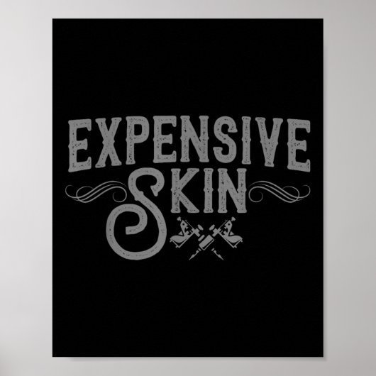 Cool Tattoo Design For Men Women Tattoo Artist Tat Poster (Vorne)