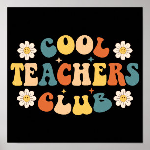 Cool Teacher Club Poster