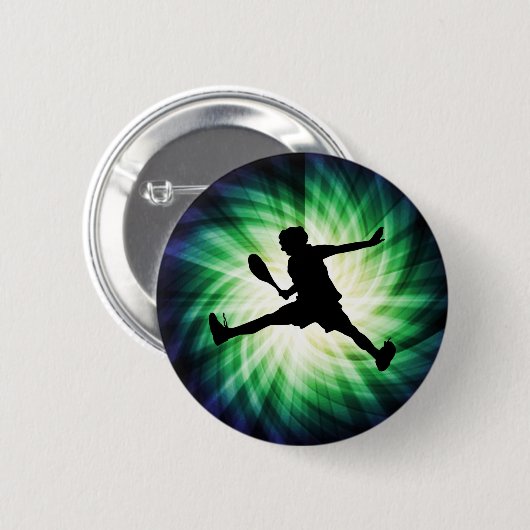 Cool Tennis Button (Vorne & Hinten)