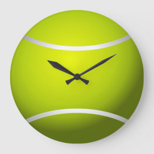 Cool Tennis Clock #2 Große Wanduhr