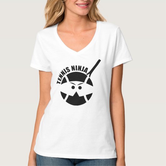Cool Tennis ninja! T-Shirt (Vorderseite)