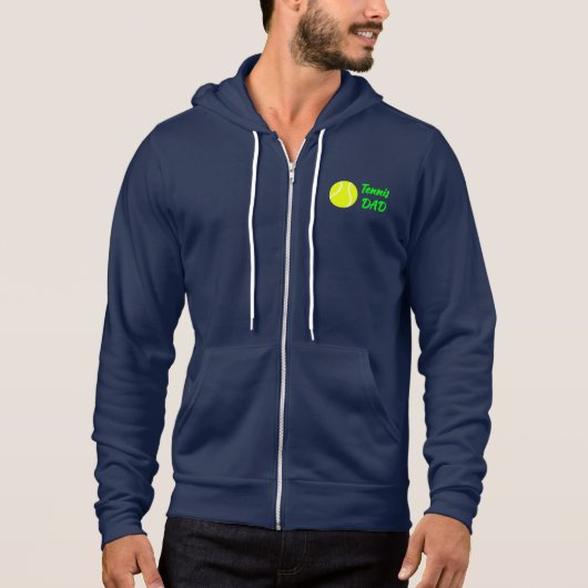 Cool Tennis Vater Geschenk - Tennis Player Hoodie (Vorderseite)