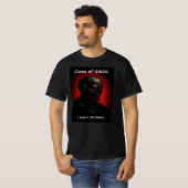 Cool Terminator Skull Graduation Graphic Design  T-Shirt (Vorne ganz)