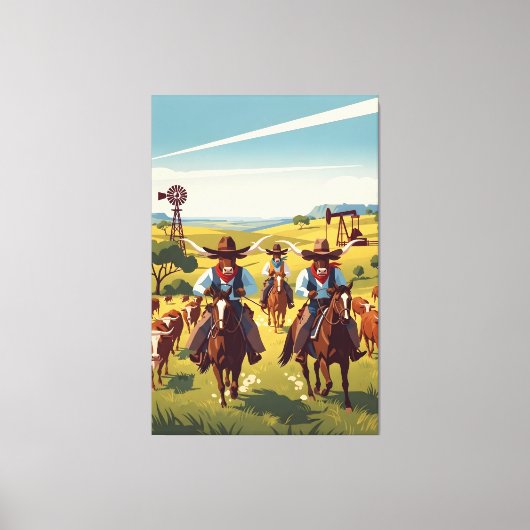 Cool Texas Leinwanddruck (Vorderseite)