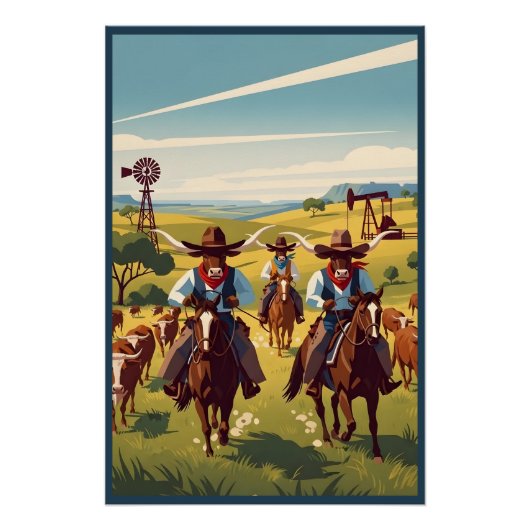 Cool Texas Poster (Vorderseite)