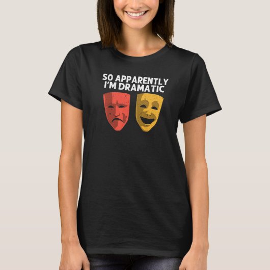 Cool Theater For Men Women Broadway Musical Theatr T-Shirt (Vorderseite)