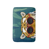 Cool Tiger Bathmat Badematte (Vorderseite Vertikal)