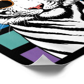 Cool Tiger Costume For Men Women Kids Pattern Tige Poster (Ecke)