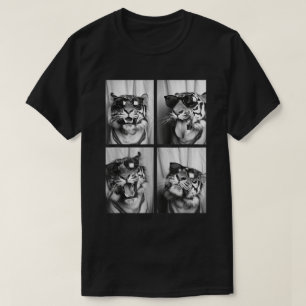 Cool Tiger Sonnenbrille Foto Stand Shirt
