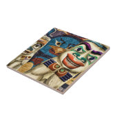 Cool Tiki Totems Art Poster Keramik Tile Fliese (Seite)