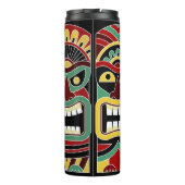 Cool Tiki Totems individuelle Name tumbler Thermosbecher (Rückseite)