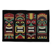 Cool Tiki Totems Pillowcases Kissenbezug (Rückseite)
