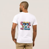 Cool to be in 4th Grade Sunglasses Back to School T-Shirt (Schwarz voll)