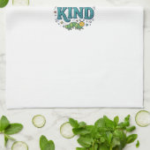Cool To Be Kind Regenbogen-Raupe-Shirt-Design_1 Geschirrtuch (Gefaltet)