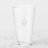 Cool To Be Kind Regenbogen-Raupe-Shirt-Design_1 Glas (Rückseite)