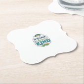 Cool To Be Kind Regenbogen-Raupe-Shirt-Design_1 Untersetzer (angewinkelt)