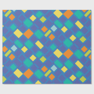 Cool Tone checkerboard Kid's   Geschenkpapier