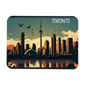 Cool Toronto Canada Skyline Magnet (Horizontal)