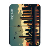 Cool Toronto Canada Skyline Magnet (Vertikal)