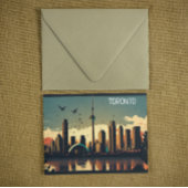 Cool Toronto Canada Skyline Postkarte