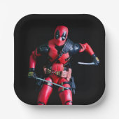 Cool Toy Fotografy Superhero Pappteller (Vorderseite)