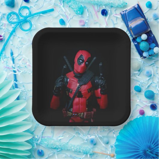 Cool Toy Super Hero Pappteller (Party)