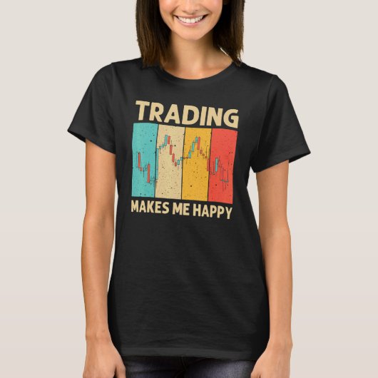 Cool Trading For Men Women Stock Traders Day Trade T-Shirt (Vorderseite)