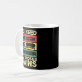 Cool Train Model Funny Train Railroad  Kaffeetasse (Vorderseite Links)