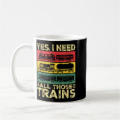 Cool Train Model Funny Train Railroad  Kaffeetasse (Links)