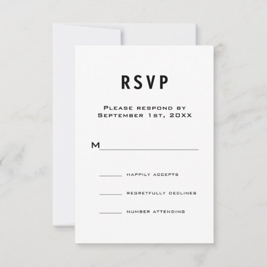 Cool Tree Family Wiedersehen Sommerurlaub Straßenr RSVP Karte (Rückseite)