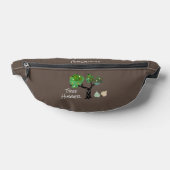 Cool Tree Hugger Quote Khaki Personalisiert Bauchtasche (Ablage )