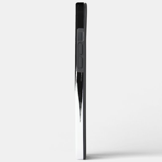 Cool Trendy Abstrakt Orange und Black Case-Mate iPhone Hülle (Rückseite / Links)