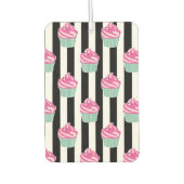 Cool Trendy Black and Wite Autolufterfrischer (Vorderseite)