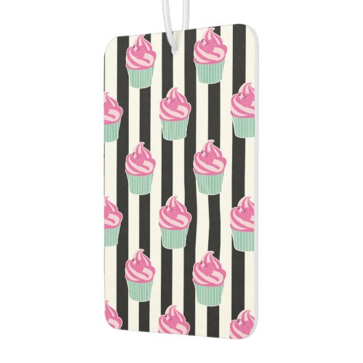 Cool Trendy Black and Wite Autolufterfrischer (Links)