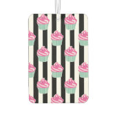 Cool Trendy Black and Wite Autolufterfrischer (Rückseite)