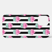 Cool Trendy Bleck und Withe Case-Mate iPhone Hülle (Rückseite (Horizontal))