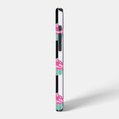 Cool Trendy Bleck und Withe iPhone Hülle (Linke Seite)