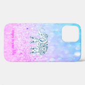 Cool Trendy Bokeh Elephant Case-Mate iPhone Case (Rückseite (Horizontal))