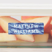 Cool Trendy Camouflage Moderner Personalisierter N Etiketten (Befestigt)