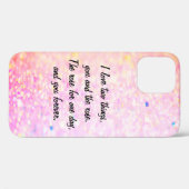 Cool Trendy Glitzer Case-Mate iPhone Case (Rückseite (Horizontal))