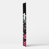 Cool trendy Gold Black Blume Personalisiert Case-Mate iPhone Hülle (Rückseite / Rechts)